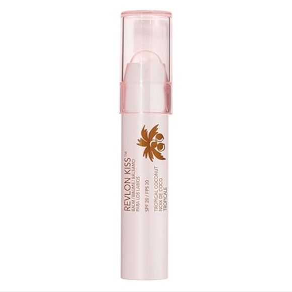 New Revlon Lip Balm Kiss Tinted Lip Balm Lasting Hydration (Tropical Coconut) - Picture 3 of 3